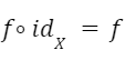 Elemento neutro en la composición de funciones