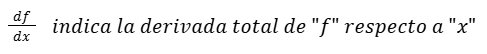 Derivada total